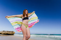 Rainbow Ripples Towel SECONDS