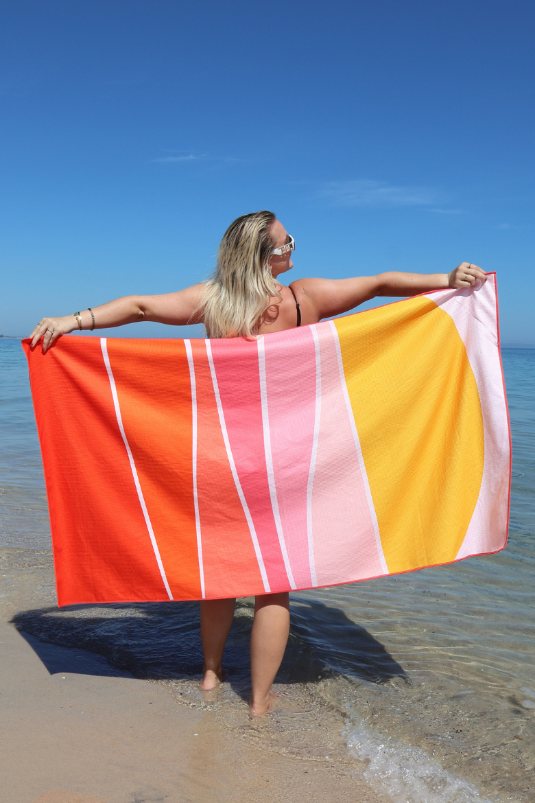 Endless Sunset Towel SECONDS