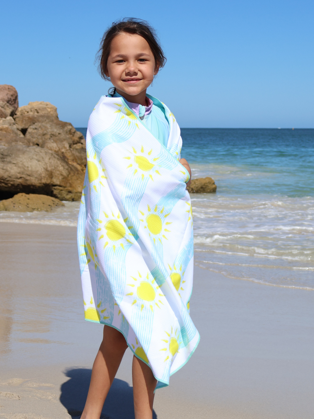 Sunny Waves Towel SECONDS