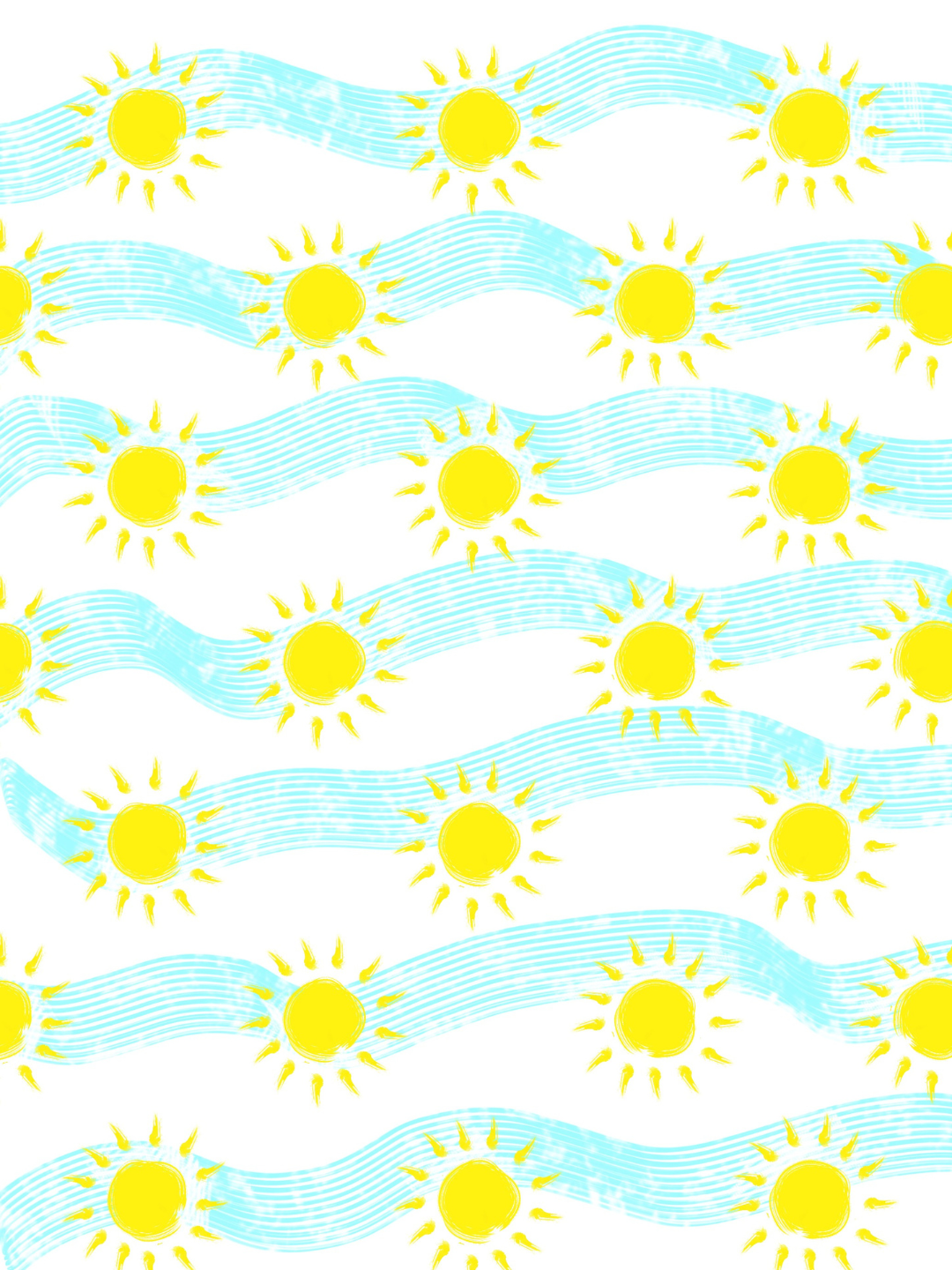 Sunny Waves Towel SECONDS