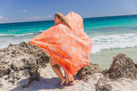 Coral XL Beach Towel SECONDS