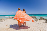 Coral XL Beach Towel SECONDS