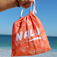Coral XL Beach Towel SECONDS