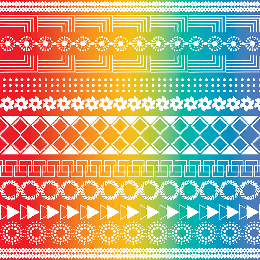 Kaleidoscope XL Beach Towel