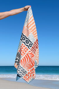 Patchwork XL Beach Towel SECONDS