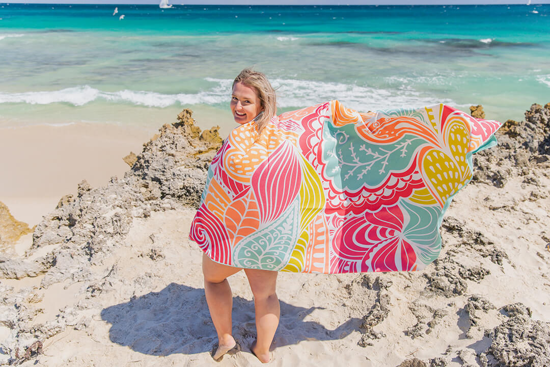 Sherbet XL Beach Towel SECONDS