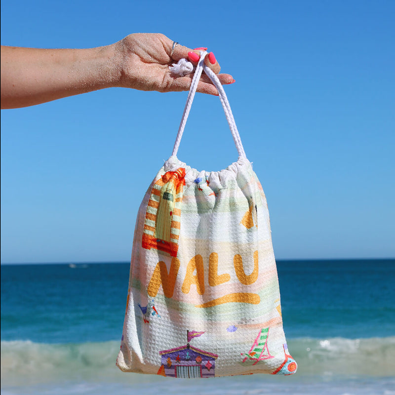 Beach Hut Towel