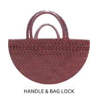 Shopping Bag Maroon