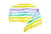 Rainbow Ripples Hair Wrap