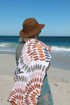 Boho Plume XL Beach Towel