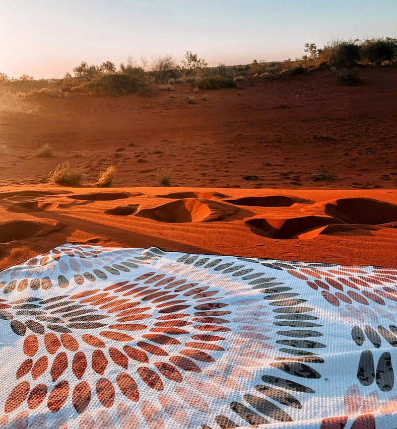 Boho Plume XL Beach Towel